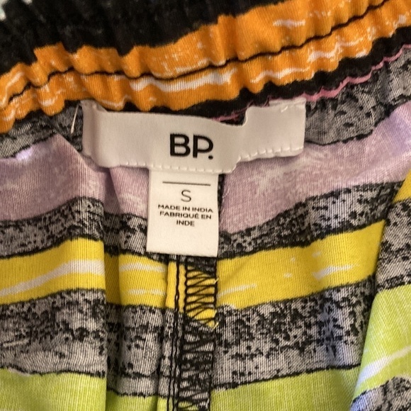 NWT Nordstrom BP. Colorful Striped Relax Wide Leg Pants Sz S Women - Picture 3 of 4